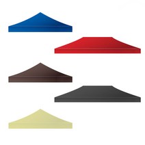 DZB 접이식 캐노피 천막 지붕만 포장마차 옥상 행사용 그늘막 야외천막 행사용천막 캐노피천, DZ지붕2.5X3.75_블루