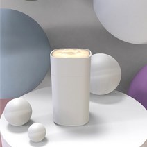 불멍가습기 uv가습기 기화식가습기 led 야간 조명 무선 air usb portbale 아로마 디퓨저, 하얀, USB 직접 플러그