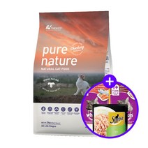 퓨어네이쳐 캣 그레인프리 가수분해 알러지 치석제거 연어 5kg [위스카스 파우치 2개 + 쉬바 파우치 1개 증정]