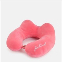 목견인보조기 목교정 거북목 목깁스 디스크 U모양 여행 베개 자동차 공기 비행 사무실 풍선 목 짧은 플러시, 07 7