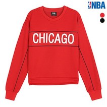 엔비에이 여성 엠보 스트링 크롭맨투맨(N181TS723P)