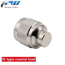 커넥터 1 PCS N 형 동축 부하 50 ohm RF 터미널 2W 테스트로드 더미로드 6GHZN-JR-6GHZ 플매트 카펫 러그 남성 DC-6GHz, [01] 10 or less