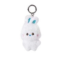 뉴진스 버니니 키링 인형 열쇠 고리 굿즈 김민지 강해린 하니 다니엘 이혜인, 화이트(해린) 13cm