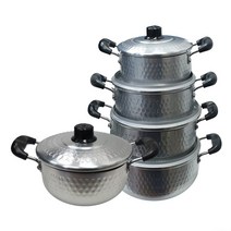 함마톤 뚜껑양수 해머톤 알루미늄 냄비 4종모음 양수냄비 양쪽손잡이 열전도율 알루미늄, 본상품선택, 본상품선택, 함마톤양수 18중형