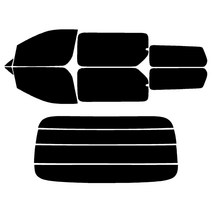 현대 그랜드스타렉스 (07년~21년) 측후면 썬팅필름, 5밴 통유리 글라스, RTF-7S 15 (중간)