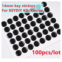 자동차 엠블럼 레터링 로고 마크 뱃지 호환 50 100 피스 14MM vvdi keydiy kydz 원격 키 크리스탈 로고 배, 01 50pcs_26 for suzuki