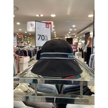 링스 골프 로고 편직 테이프로 포인트를 살린 와이드챙 햇 L21B3CP660BK, 화이트