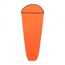 극동계침낭 캠핑 군용 베이스 이불 구스다운 침낭안정적인 캠핑 텐트 침대 침낭 라이너 휴대용 보온 유지, 02  Ornge