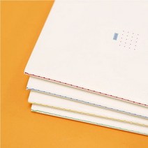 베이직 실제본노트 공책 신학기 학생 필기 선물 No. 325218EA, 베이직도트