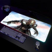 led 가정용 테블릿 그림패드 페인팅 그림 웹툰 태블릿 글씨 War RGB 마우스 패드 대, 14 WAR003 (14)_11 1000x500x3mm