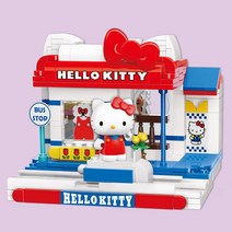 산리오 블럭 헬로키티 러블리 패션샵dc24a