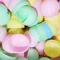 뽑기캡슐 추첨볼 45mm 25개입 동호회 행사 이벤트용품 번호 108888EA, 45mm전체옐로