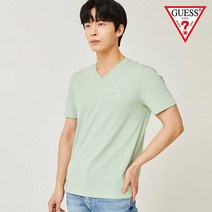 [게스진]게스 MN2K9461 남성 미니로고 V넥 반팔 티셔츠
