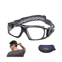 SooGree Sport Glasses for Men Women Basketball Football Goggles Anti Fog Shock Collision Wearable Bl