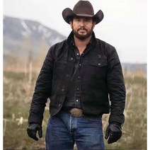 청자켓 흑청 봄 봄잠바 Rip Wheeler블랙 코튼 자켓 진 5XL 데님 가을 겨울 남성 코트 카우보이