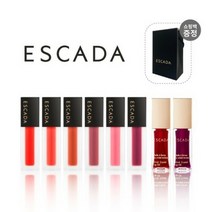 [KT알파쇼핑]에스까다 벨벳 립라커 6종+립오일 2종세트+쇼핑백