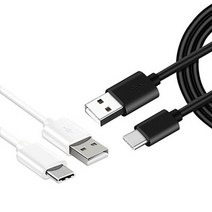 고속충전 C타입 데이터 케이블 2A 1M, 화이트-1개
