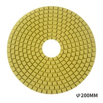 폴리싱 폴리셔 광택기 패드 8인치 200mm 다이아몬드 연마 패드 습식 사용 그라인딩 휠 대리석 화강암 콘크, 09 3000_01 8 inches_01 1 개