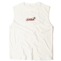 블루하트 앞판 프린트 로고 디자인 USA 컨퍼런스 박스 남자나시티 E-1266856