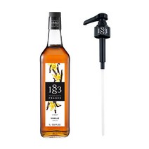 1883 바닐라시럽 1000ml + 시럽 펌프 세트