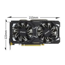 ZOTAC-비디오 카드 오리지널 GTX 1060 5GB GPU 그래픽 지포스 nVIDIA GTX1060 5GD5 192Bit 데스크탑 PC PCI, 한개옵션0