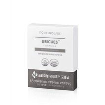 뉴로랩스 유비큐스 60정 / 코엔자임Q10 홍국 혈압 식후 공복 혈당 콜레스테롤 바나바잎 영양제, 1개