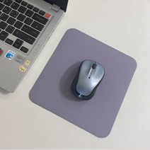 마이다스레더 14색 양면 마우스패드 천연 소가죽 게이밍 책상꾸미기, 13.green/cement