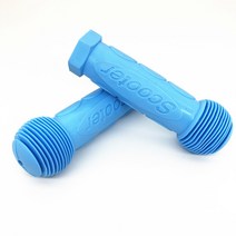 킥보드 손잡이 그립 고무 교체용 부품 씽씽이 수리 악세사리, 파란색 그립 2개