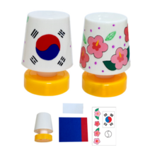 우리나라 전등 만들기 1인키트 DIY 태극기 조명 스탠드 활동 꾸미기, 단품