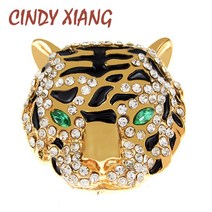 명품 호랑이 브로치 뱃지 배찌 한복브로치 cindy xiang 새로운 패션 레오파드 핀