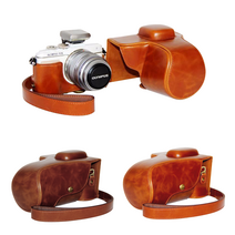 아이디스킨 니콘 NiKon D5200 PU가죽케이스 카메라케이스 속사케이스, 1개, 니콘 D5200 가죽케이스-브라운