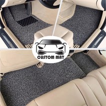 쌍용 토레스 코일매트 카매트 확장형 프리미엄 커스텀제작, 토레스 (22년~)1열+2열일체형, 그레이