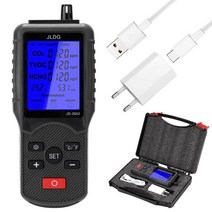 미세먼지측정기 공기질측정기 초미세먼지측정기 jd-3002 co2 meter 다기능 대기 질 모니터 tvoc meter 온도 습도 측정 장치 가스 감지기 센서, style2 더 많은 플러그 새로운
