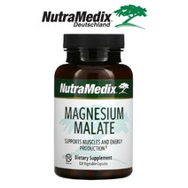 뉴트라메딕스 NutraMedix 말산 말레이트 마그네슘 알비온 필수 미네랄 200mg 120 베지캡슐