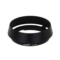 Haoge LHFJ35 Bayonet Fujinon 후지필름용 라운드 메탈 렌즈 후드 XF35mm F2 XF23mm XC35mm 교체 LHX35mm