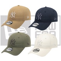 뉴에라 MLB 아메리칸 캐주얼 뉴욕 양키스 언스트럭쳐 볼캡 네이비 카키 크림 브라운_13338531 13338532 13338533 13338534 (선물 포장용 박스 쇼핑백 증정)