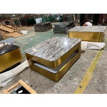 룸싸롱 쇼파 소파 나이트 클럽 카페 까페 식당 코너 U 자형 L 카드 좌석 주문제작, 16 커피 테이블 스타일 2/스퀘어