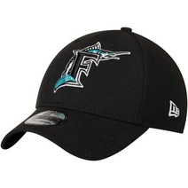 Florida Marlins 뉴에라 MLB 39THIRTY Team Classic Stretch Flex 캡 모자 Miami