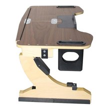 침대 누워서 노트북 알루미늄 합금 스탠딩 컴퓨터 책상 조정 가능한 책상 침대 테이블 노트북 접이식 인