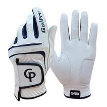 [하도] 골프로 반양피 골프장갑 남성용 왼손착용 1p