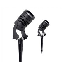 led cob 정원 조명 3w 5w 7w 10w 야외 스파이크 잔디 램프 방수 램프 led 빛 정원 경로 스포트 라이트 ac220v dc12v, 푸른, 7w ac85-265v 50mm