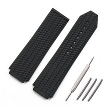 위블로시계줄 휴블럿시계줄 호환 HUBLOT 빅뱅 시리즈 야외 스포츠용 고무 스트랩 남성용 시계 액세서리