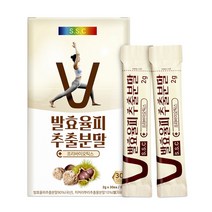 발효 율피 추출분말 국산 밤껍질 벨기에 치커리뿌리 프리바이오틱스 스틱, 1박스 30스틱, 1개