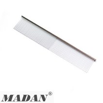 마단 콤 H-190 경량빗 일자빗, 1개, Silver