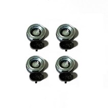 lpg인젝터 2 ohms 4 실린더 lpg 인젝터 aeb rail 슈퍼 사일런트 고속 커먼 인젝터 레일 가스 인젝터 및 액세서리, 은