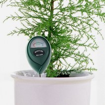 홈가든 토양 수분측정기(다크그린) 무동력토양측정기