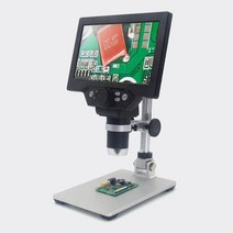 1200배율 전자현미경 디지털 확대경 고배율 고휘도 HD LCD 디테일한 관찰 학습용, 디지털현미경 BB_364