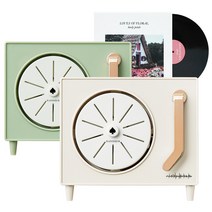 라피네르 무드 턴테이블 전자 디퓨저 세트 (디퓨저 머신+LP 테라코타 퍼퓸 키트), 아이보리, 런드리 코튼