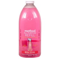 Method 메소드 다목적 클리너 표면 세척 리필 핑크 그레이프루트 68oz(2L)