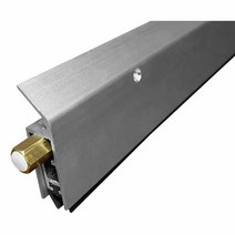 미국발송 내화성 등급/경량/표면 장착 자동 도어 하단 (7123CA) 솔리드 고무 압출 포함 SMS # 15.2 x 2.5cm(36 1인치) 길이 너비 5.1cm(19/32 2, 36'